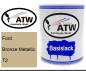 Preview: Ford, Bronze Metallic, T2: 1L Lackdose, von ATW Autoteile West.